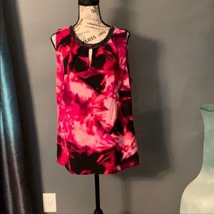 Colorful dressy tank top